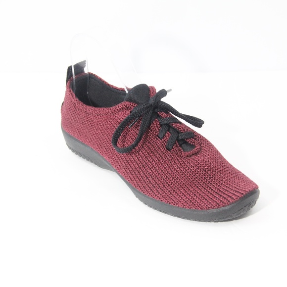 Arcopedico LS Shoes Women Sneakers Elastic Knit Eu 38 Lace up - Picture 2 of 7